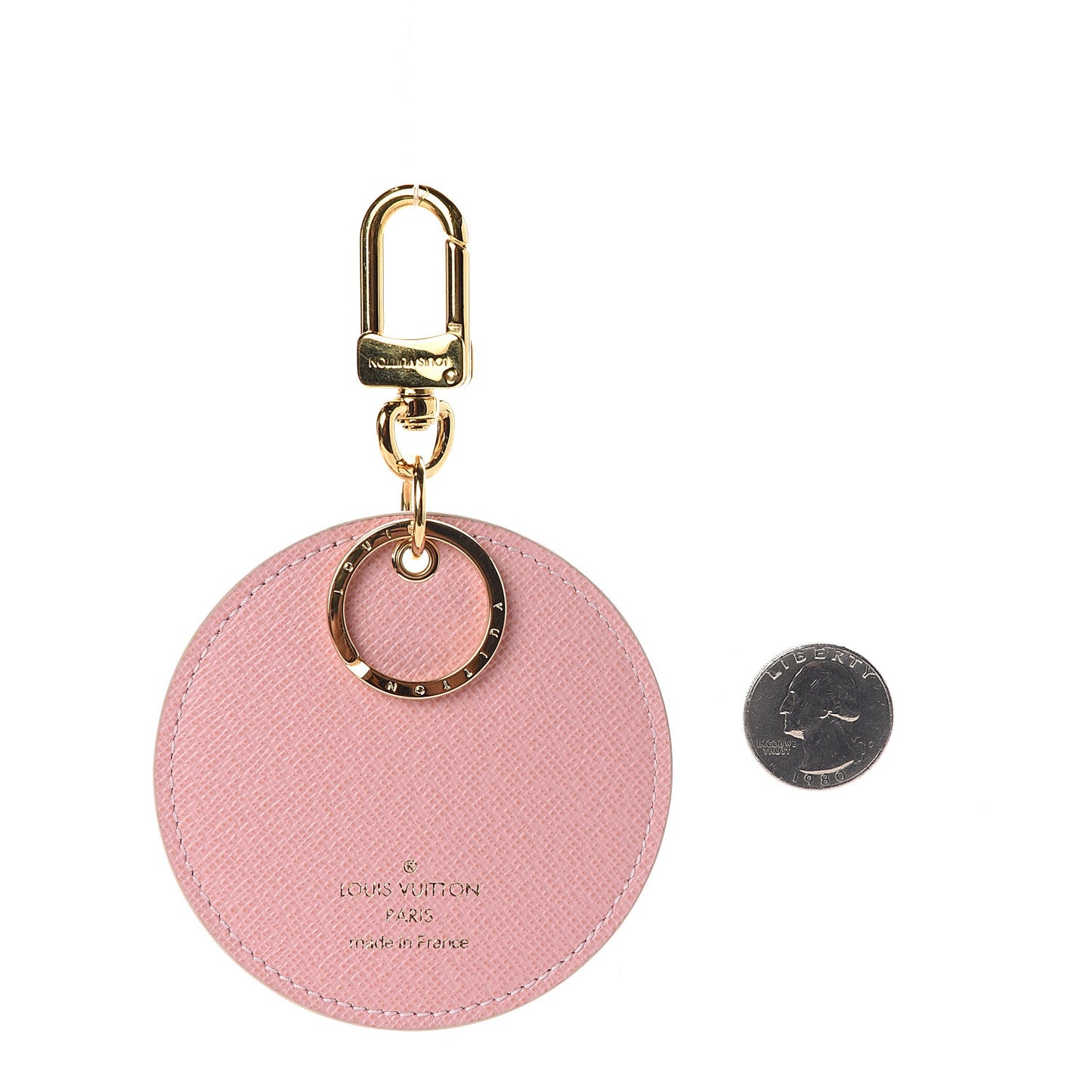 Damier Azur 2018 Christmas Animation Bag Charm Key Ring