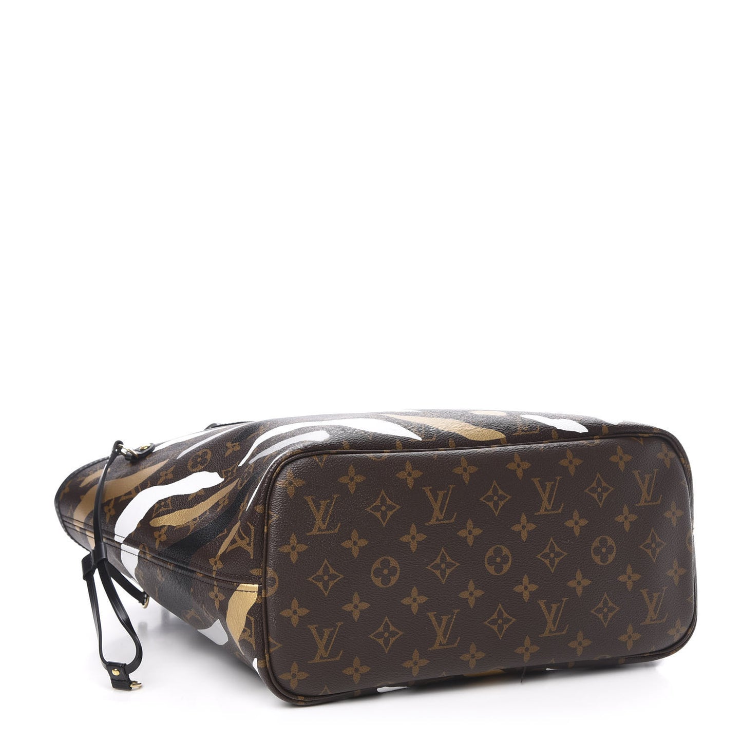 X LOL Monogram Neverfull MM Gold Silver