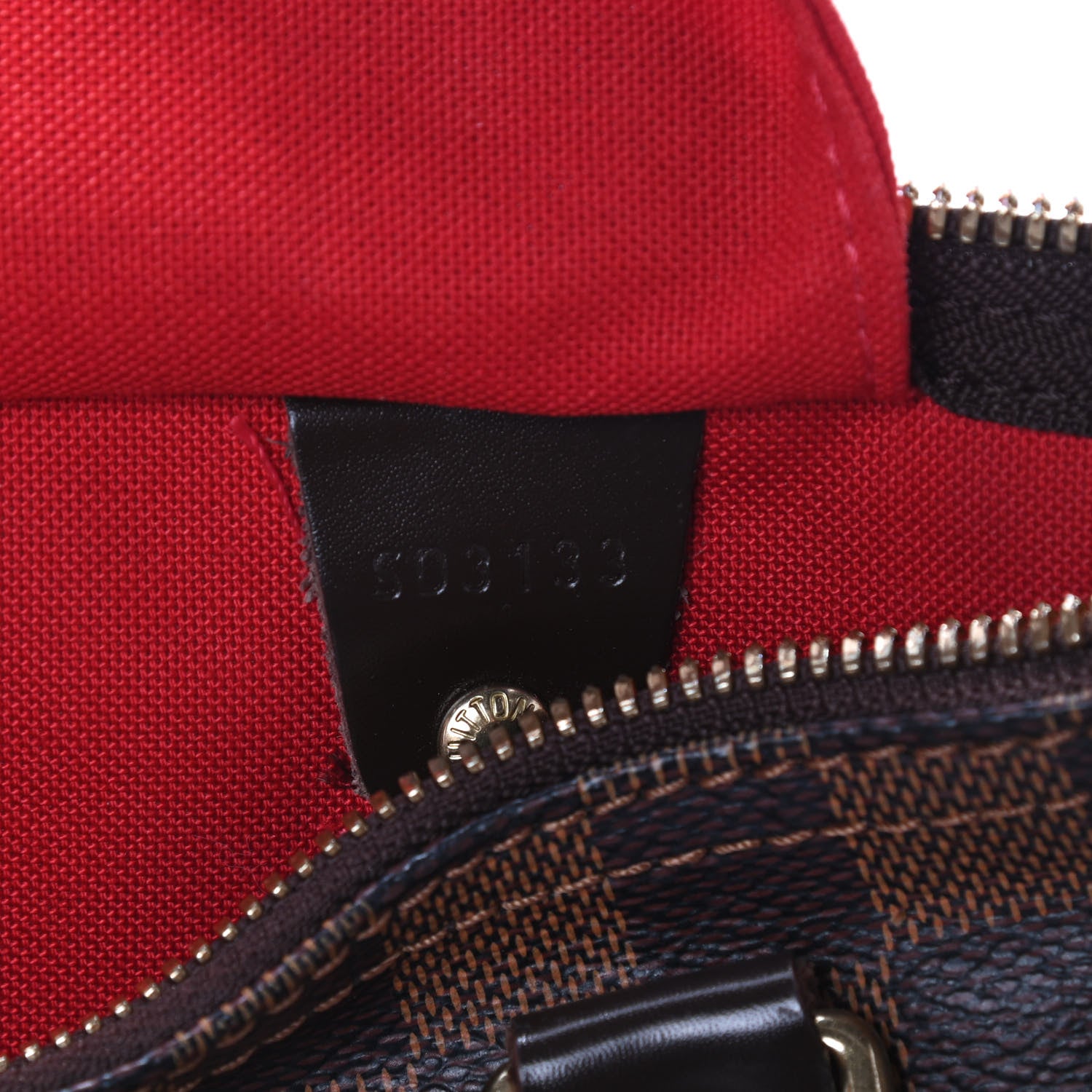 Louis Vuitton Damier Ebene Speedy Bandouliere 30 6 of 10