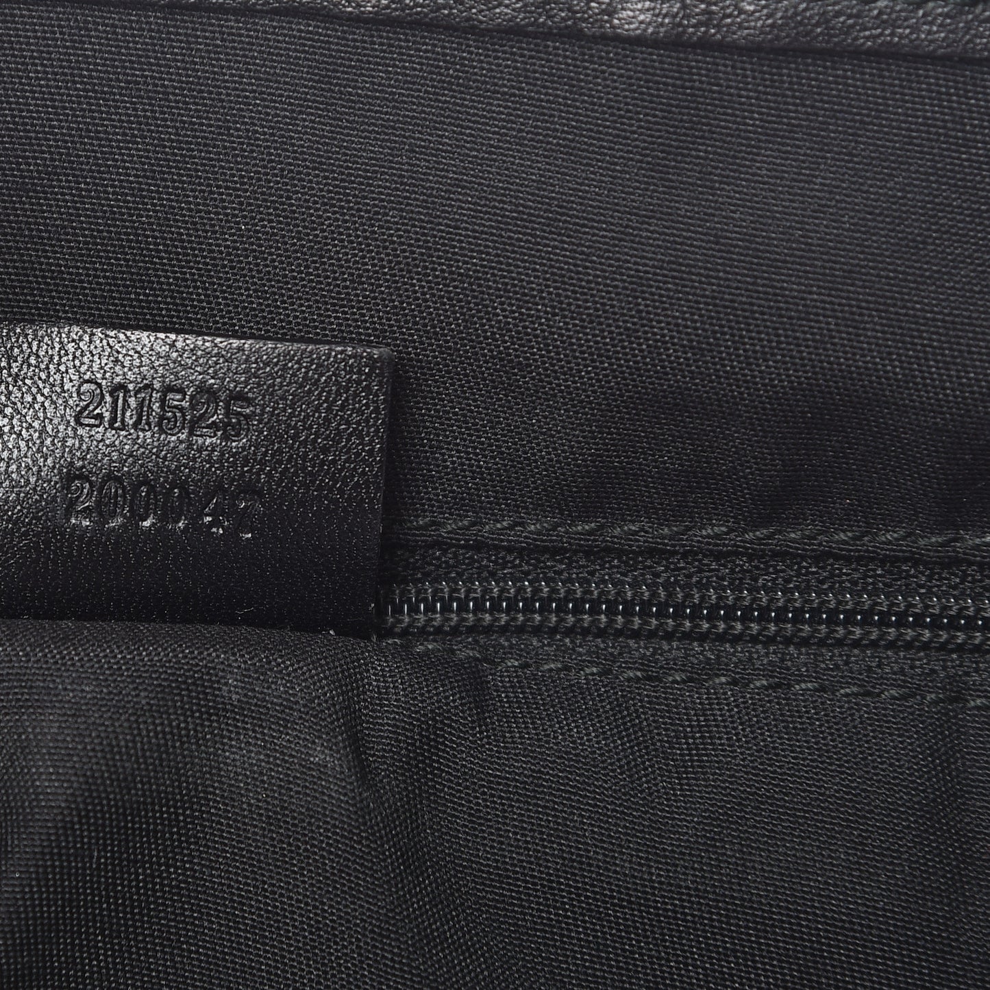 Calfskin Horsebit Embossed Large Tote Black