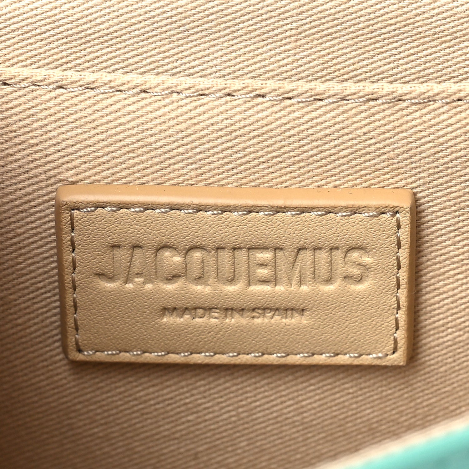 Jacquemus Smooth Calfskin Le Carinu Turquoise 6 of 8