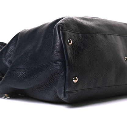 Gucci Cellarius Calfskin Medium Soho Working Tote Blue 10 of 17