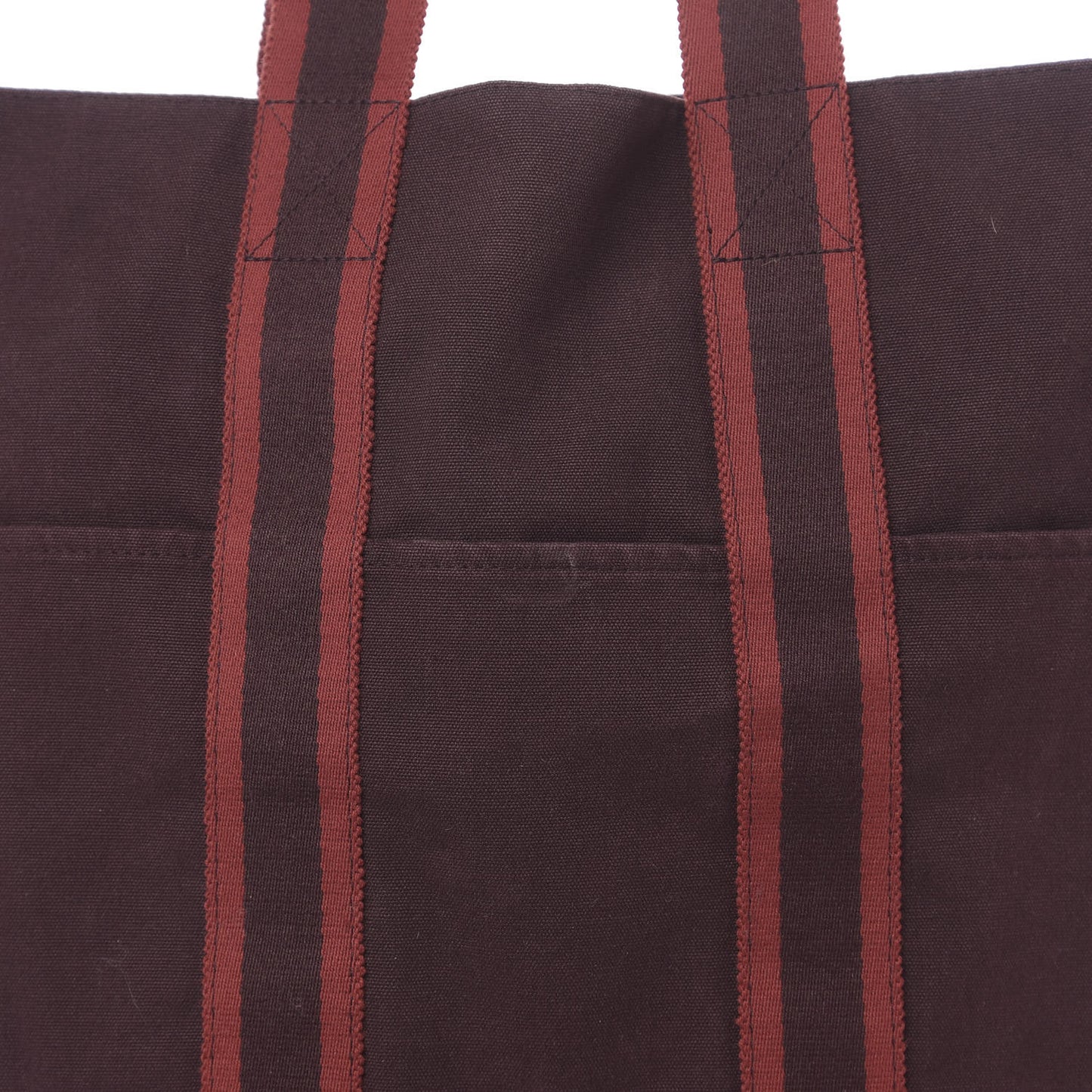 Canvas Fourre Tout Burgundy