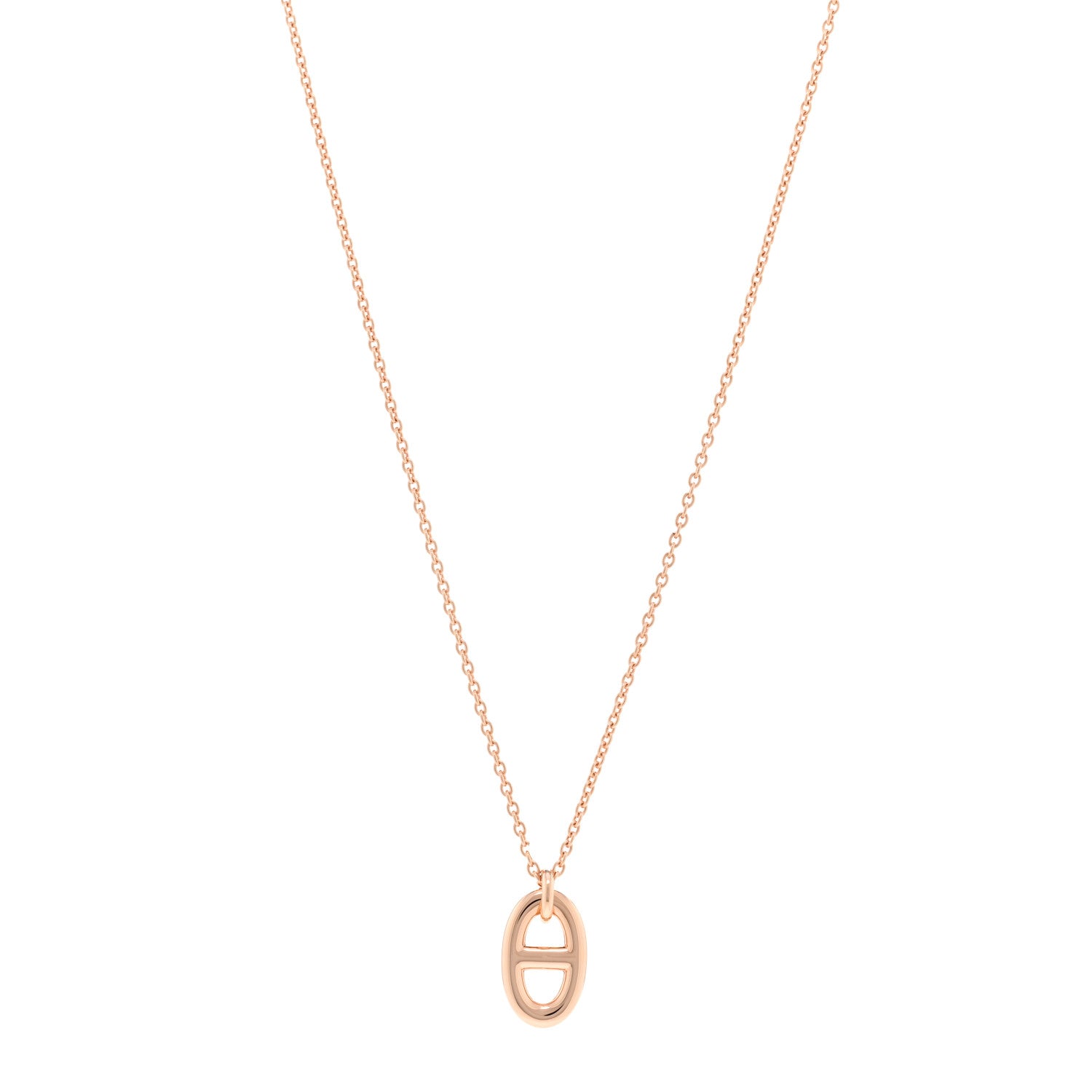 Hermes 18K Rose Gold PM Farandole Pendant Necklace 1 of 6