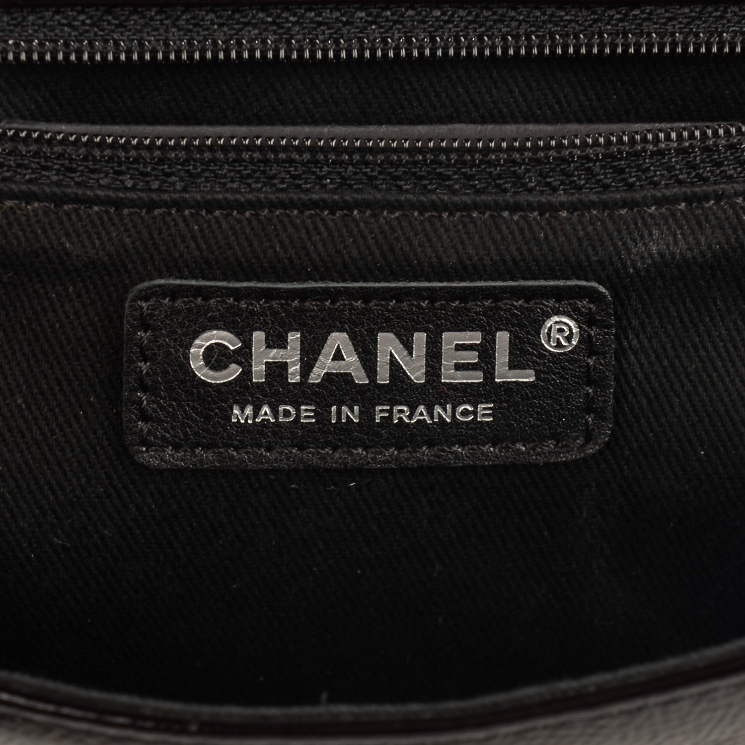 Chanel Distressed Patent Calfskin Small Frame Single Flap Black 7 of 9
