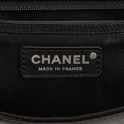Chanel Distressed Patent Calfskin Small Frame Single Flap Black 7 of 9
