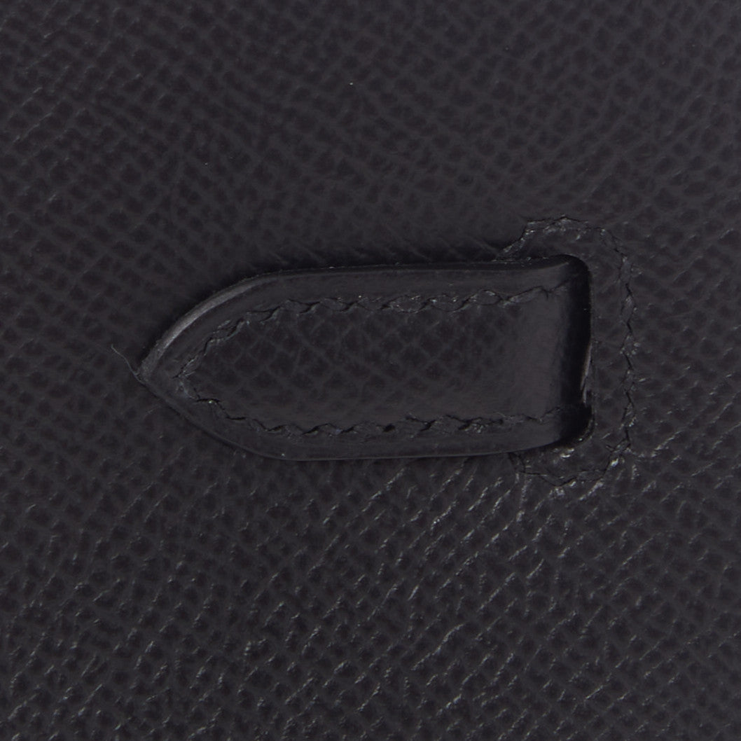 Madame Calfskin Birkin Sellier 25 Black