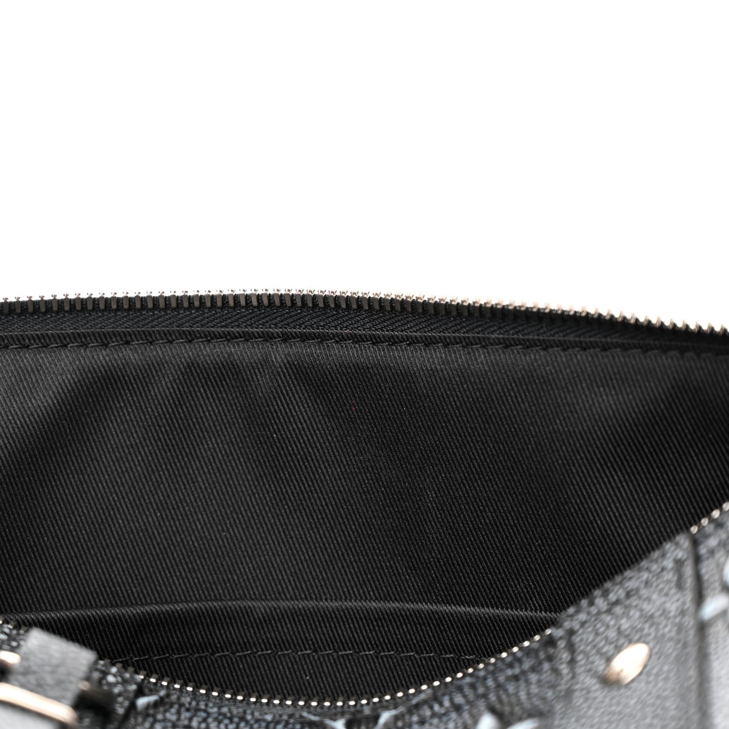 Calfskin Debossed Monogram Versailles City Keepall Charcoal