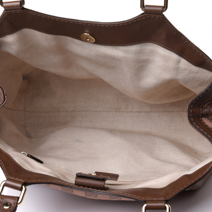 Gucci Monogram Medium Sukey Tote Pink Brown 4 of 5