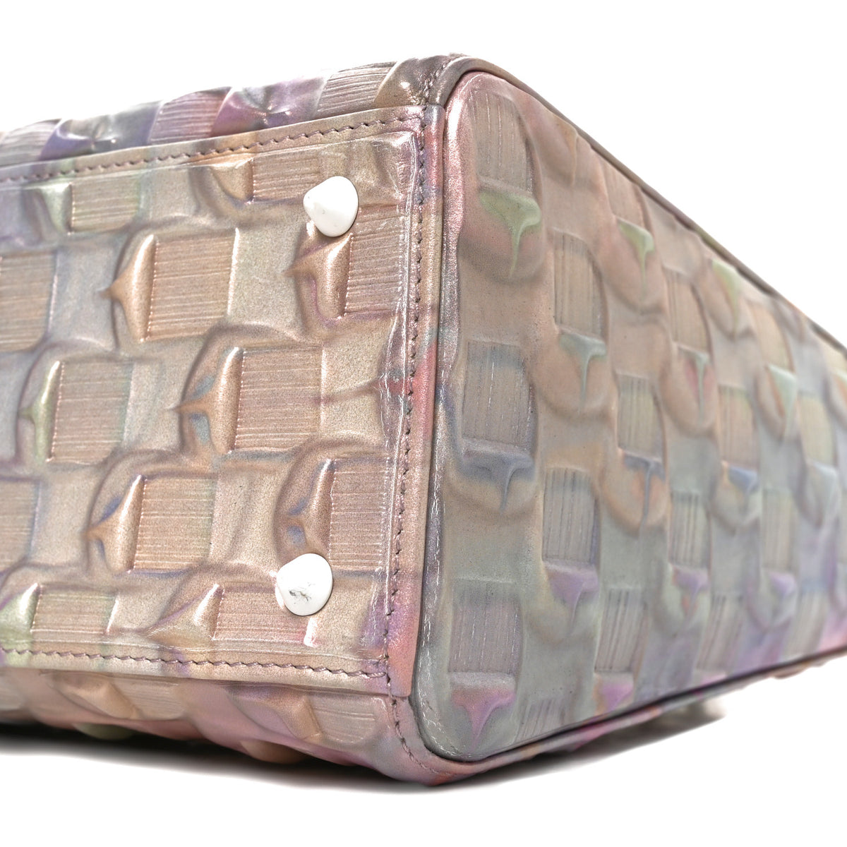 X DAISUKE OHBA Iridescent Calfskin Medium Lady Dior Art Pastel Multicolor