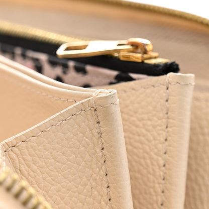 Louis Vuitton Empreinte Monogram Giant Wild At Heart Zippy Wallet Creme 8 of 16