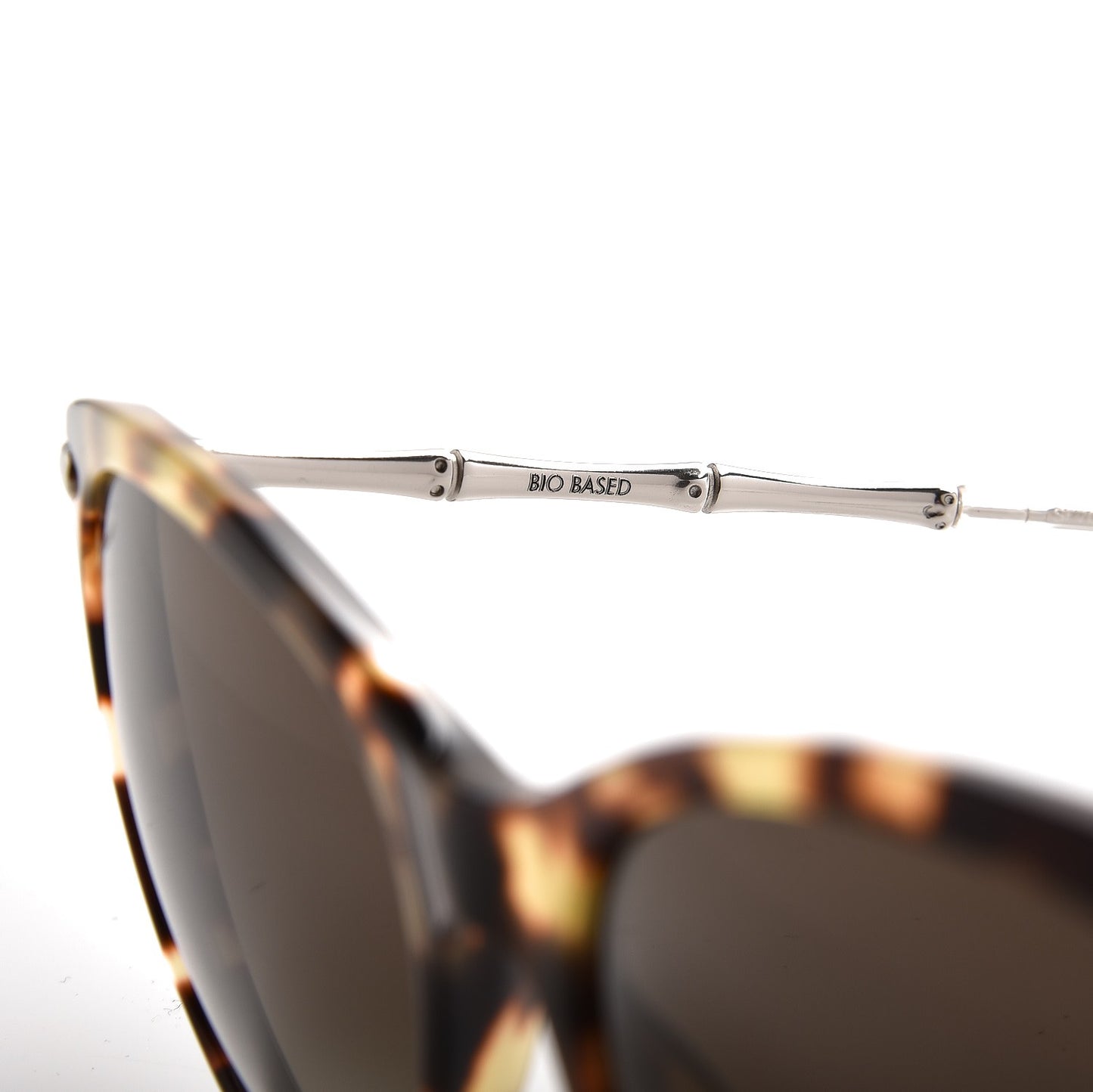 Bamboo Cat Eye Sunglasses GG3771/S Tortoise