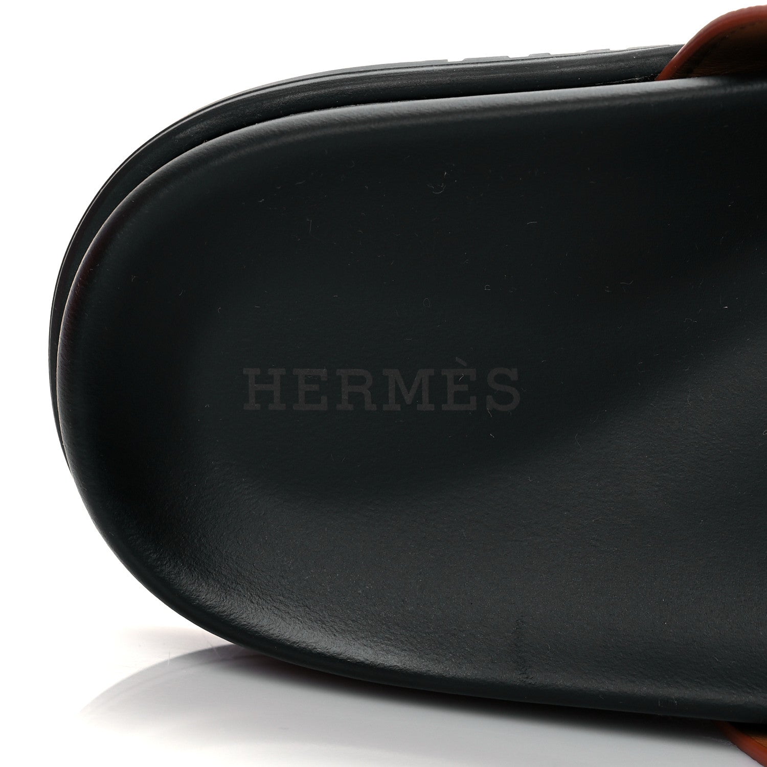 Hermes Epsom Womens Chypre Sandals 38 Natural 7 of 9