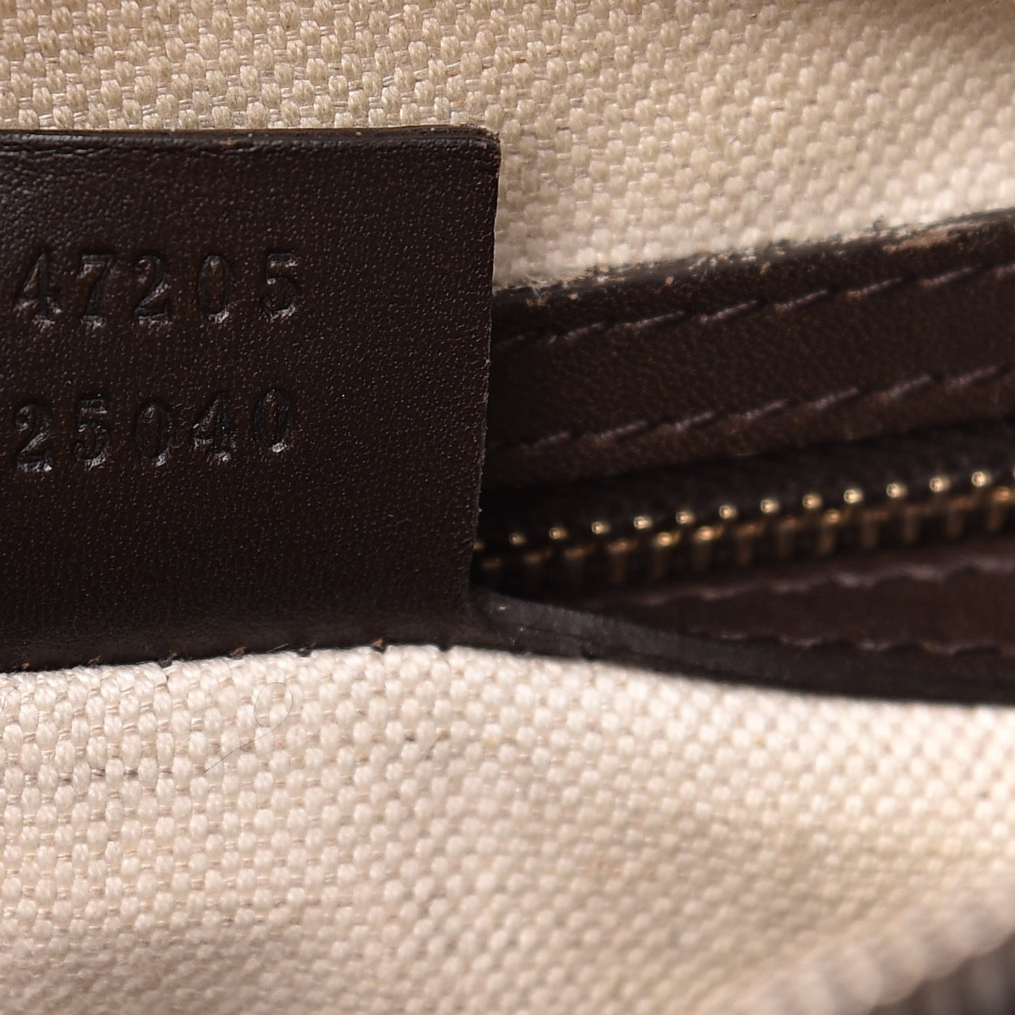 Monogram Vintage Web Medium Boston Dark Brown