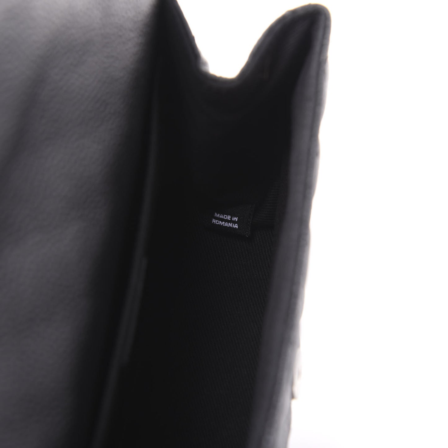Grained Calfskin Quilted 2.55 Reissue Flap Belt Bag Clutch Black
