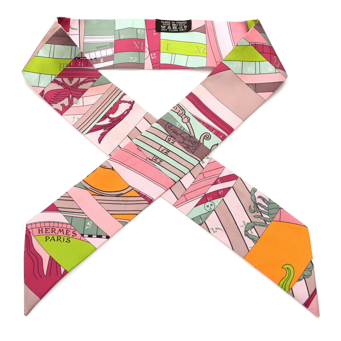 Silk Astrologie Nouvelle Twilly Rose Framboise Pistache