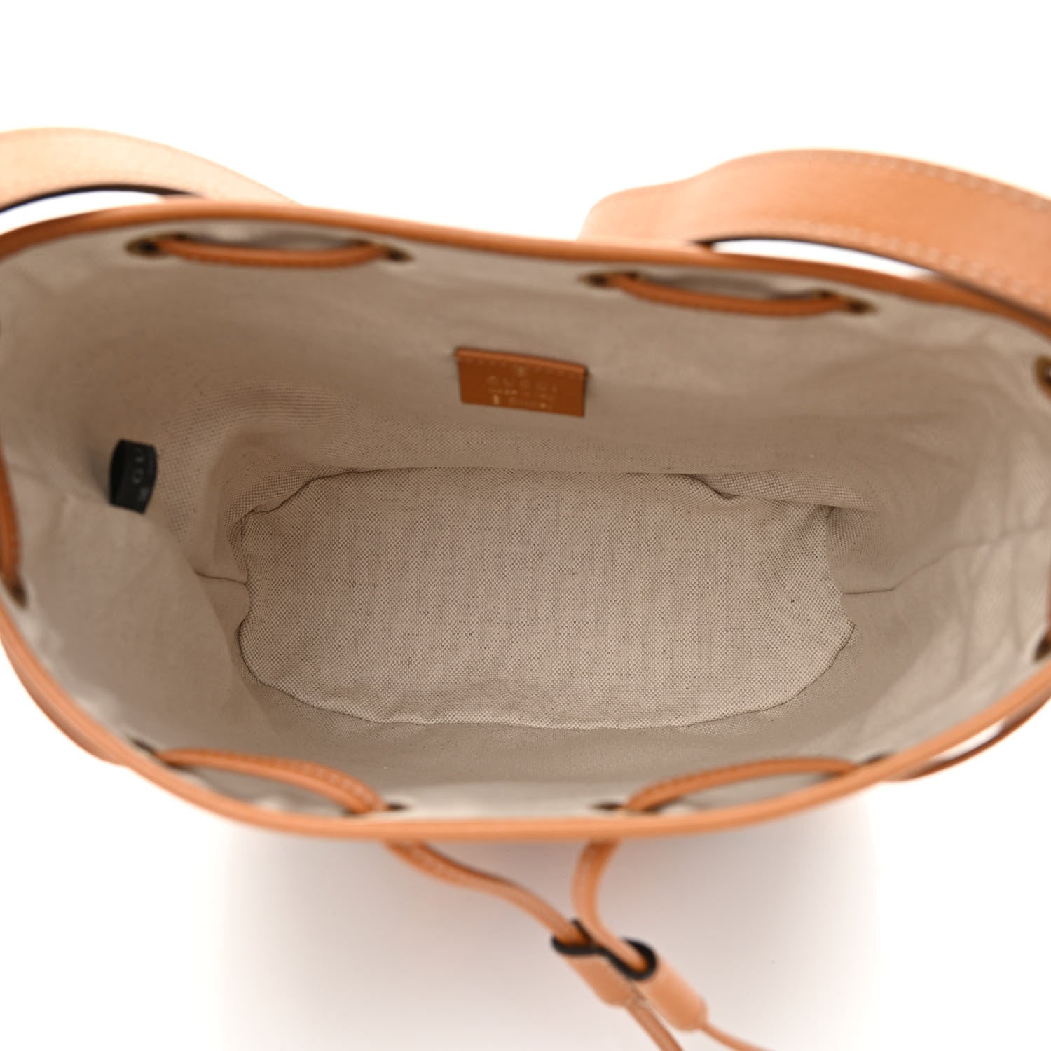 Gucci X DISNEY Mini Vintage GG Supreme Monogram Bucket Bag Beige Vintage Sun Oil 5 of 8