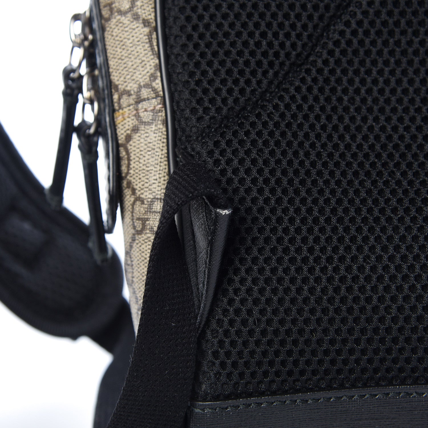 Gucci GG Supreme Monogram Small Eden Day Backpack Black 11 of 20
