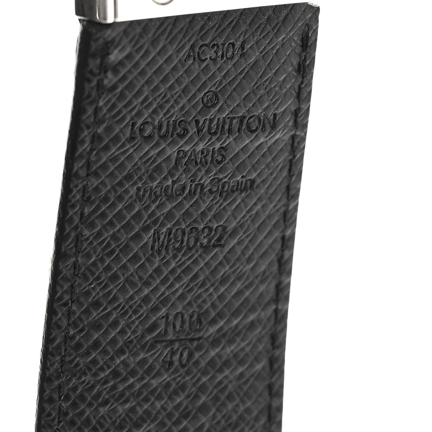 Damier Graphite 35mm LV Inventeur Reversible Belt 100 40