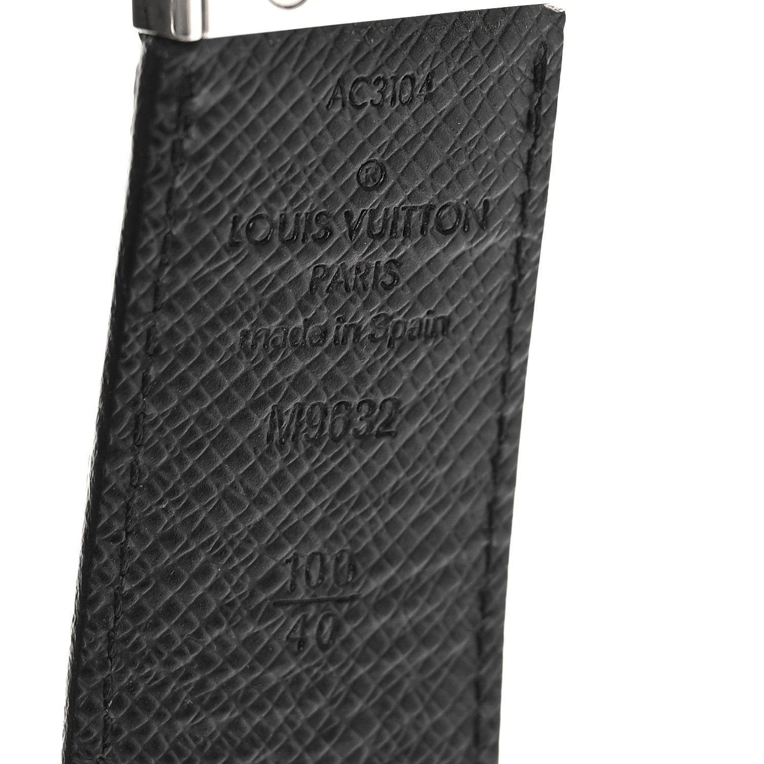 Louis Vuitton Damier Graphite 35mm LV Inventeur Reversible Belt 100 40 3 of 6