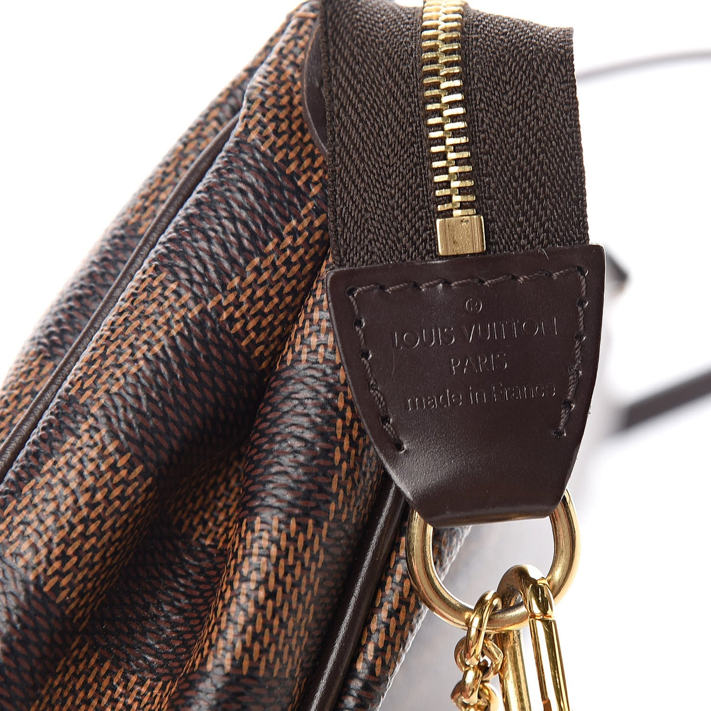 Damier Ebene Eva Clutch