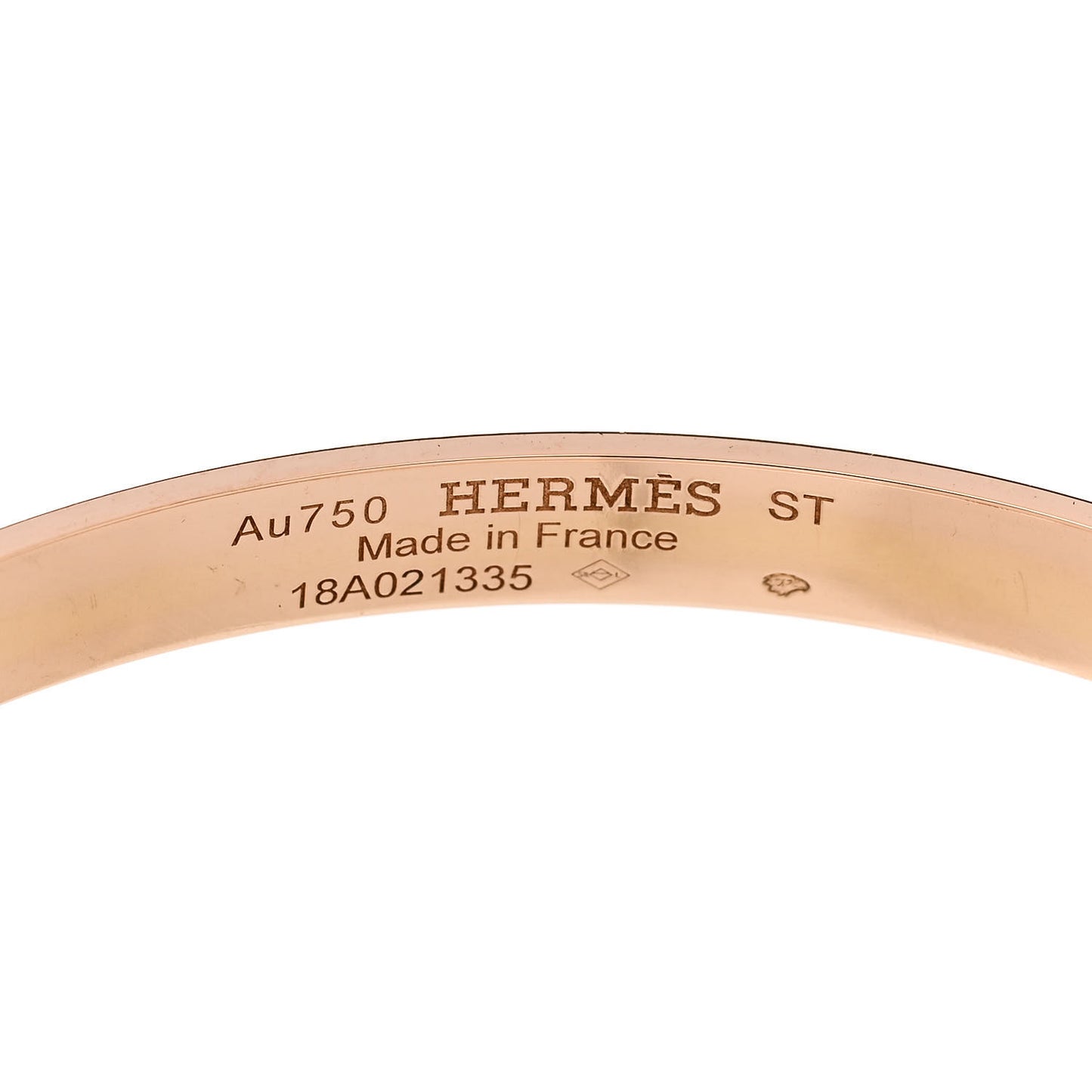 18K Rose Gold PM Collier De Chien Bracelet ST