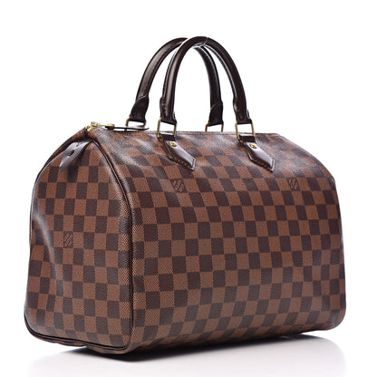 Louis Vuitton Damier Ebene Speedy 30 3 of 11