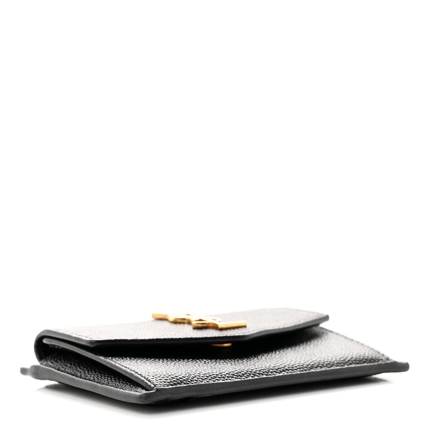 Grain De Poudre Uptown Monogram Card Case Black