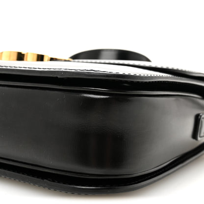 Celine Shiny Calfskin Medium Triomphe Black 10 of 10