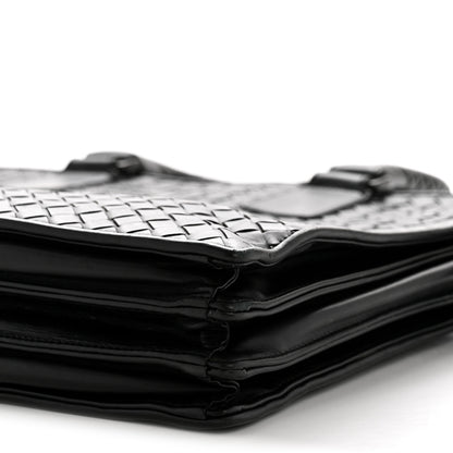 Bottega Veneta Nappa Intrecciato Briefcase Black 10 of 16