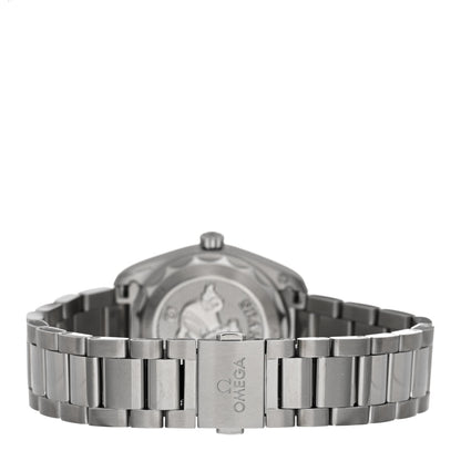 Omega Stainless Steel Diamond Mother of Pearl 28mm Seamaster Aqua Terra Quartz Watch 220.10.28.60.55.001 3 of 4