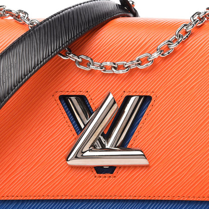 Louis Vuitton Epi Twist Shoulder Bag MM Marine Orange 10 of 10
