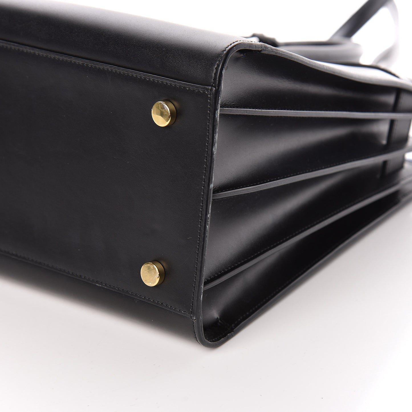 Calfskin Small Sac De Jour Black