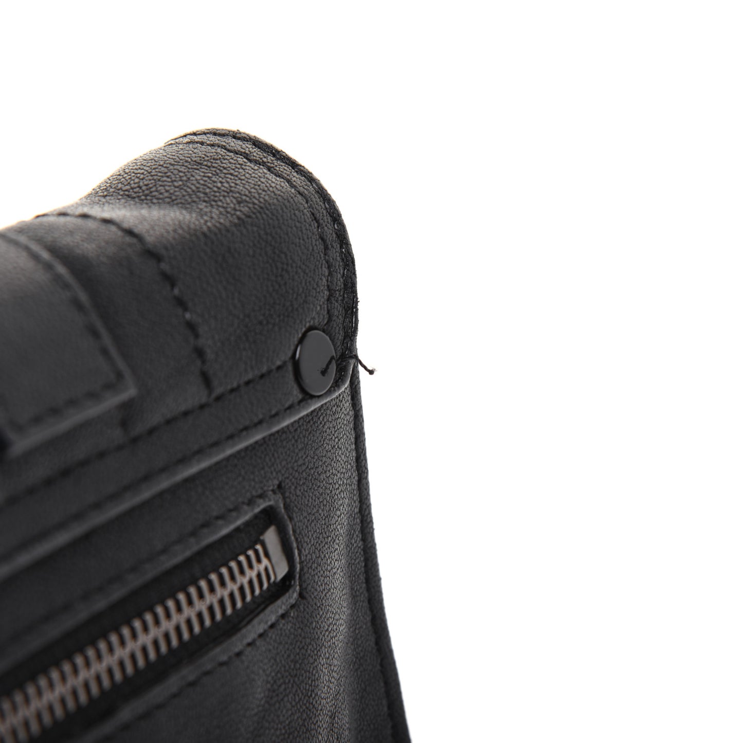 Lambskin PS1 Pochette Clutch Black