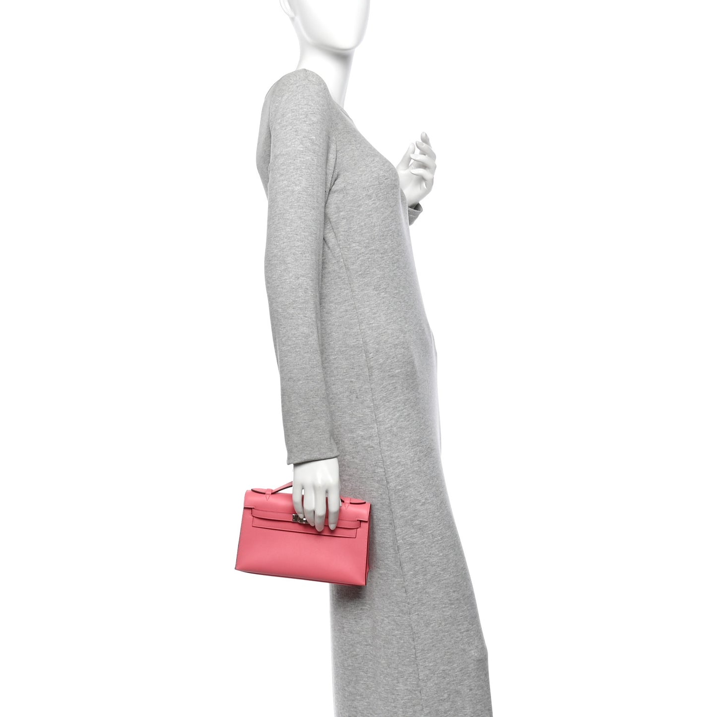 Swift Kelly Pochette Clutch Rose Azalee