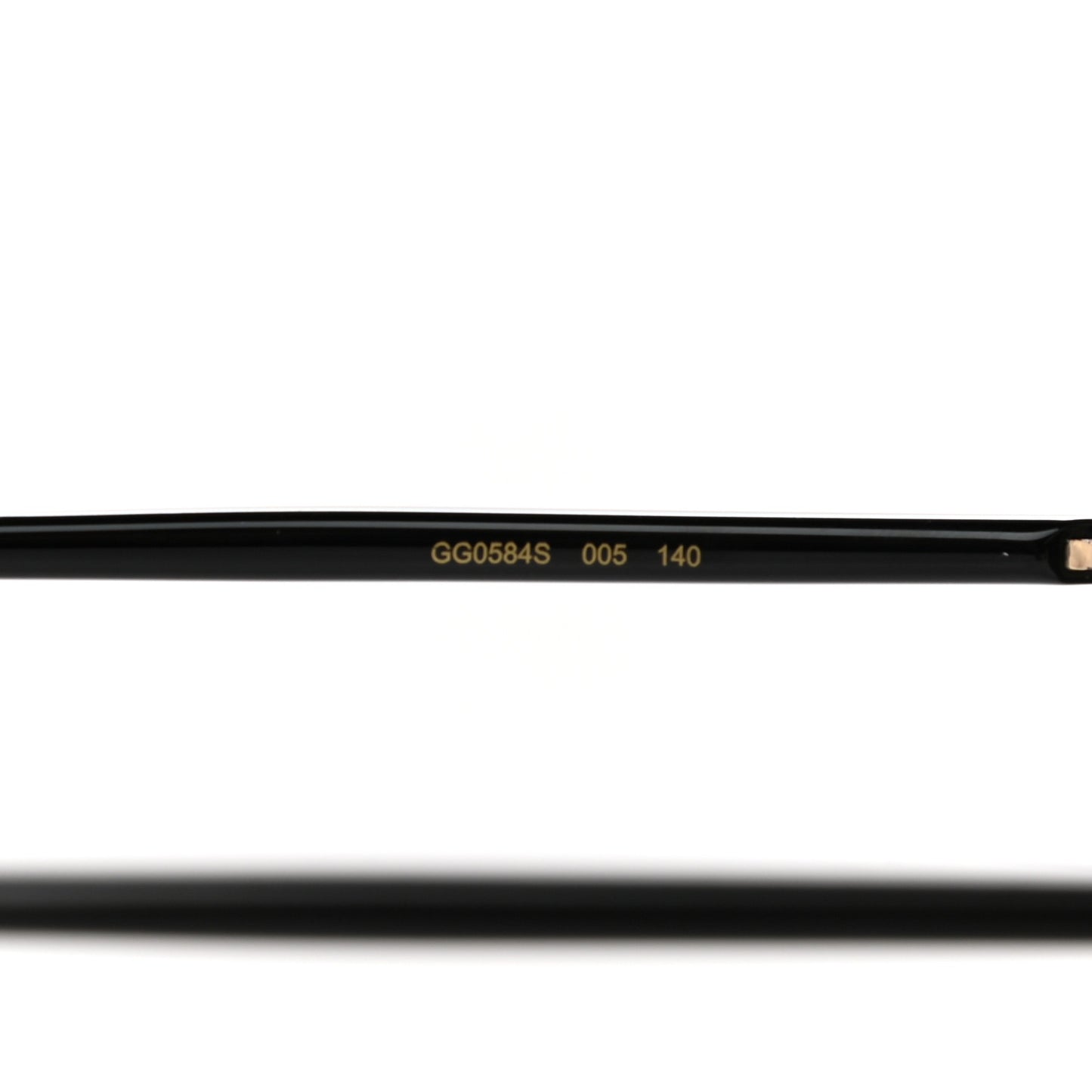 Metal Shield Sunglasses GG0584S Gold Multicolor