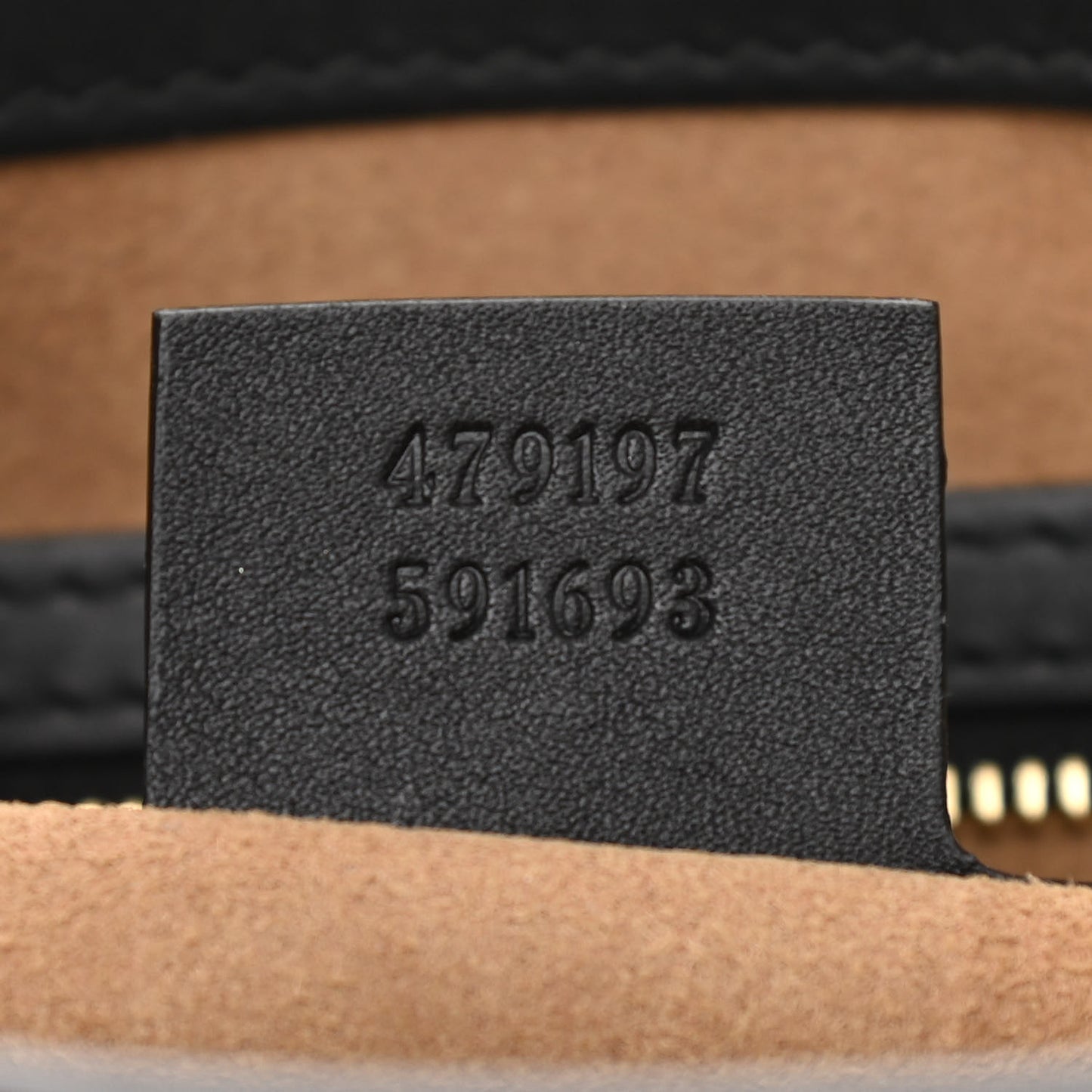 GG Supreme Monogram Medium Padlock Tote Black
