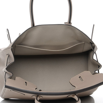 Hermes Togo Birkin 30 Gris Tourterelle 18 of 24