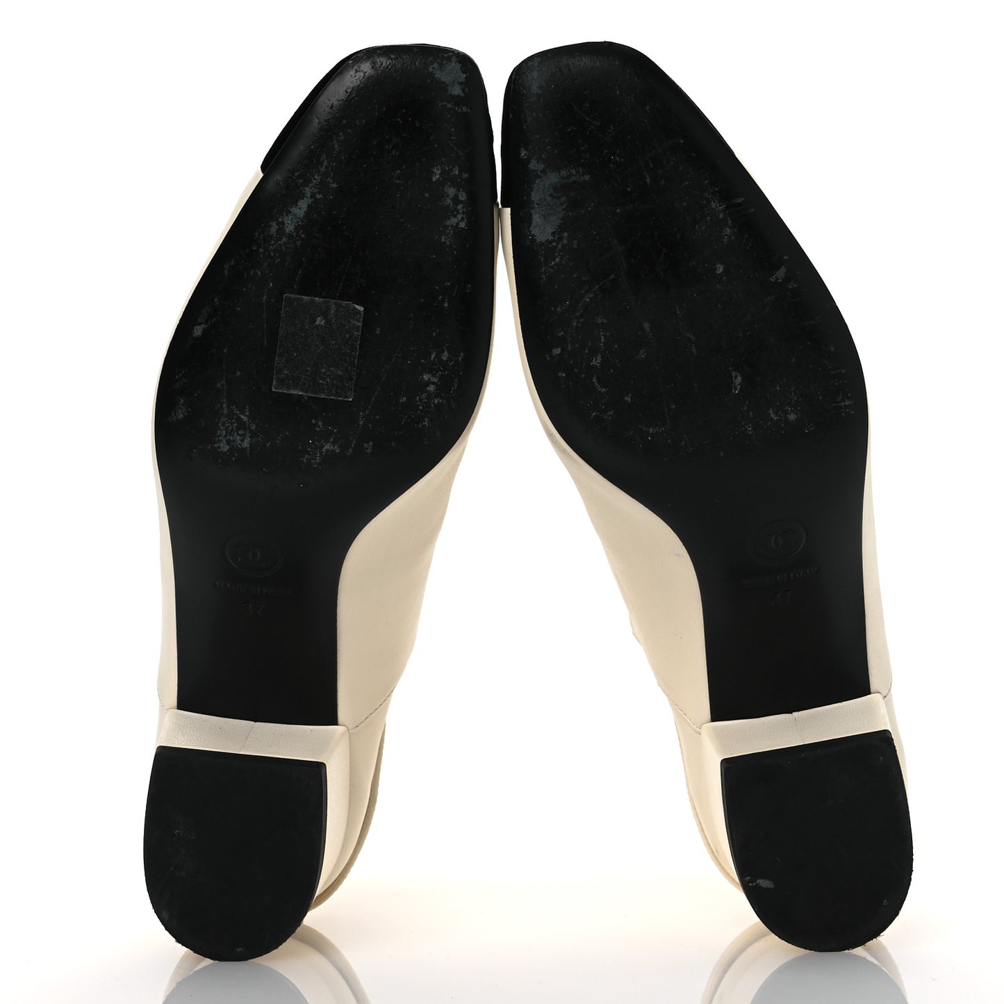 Lambskin Velvet Cap Toe Short Ankle Boots 37 White