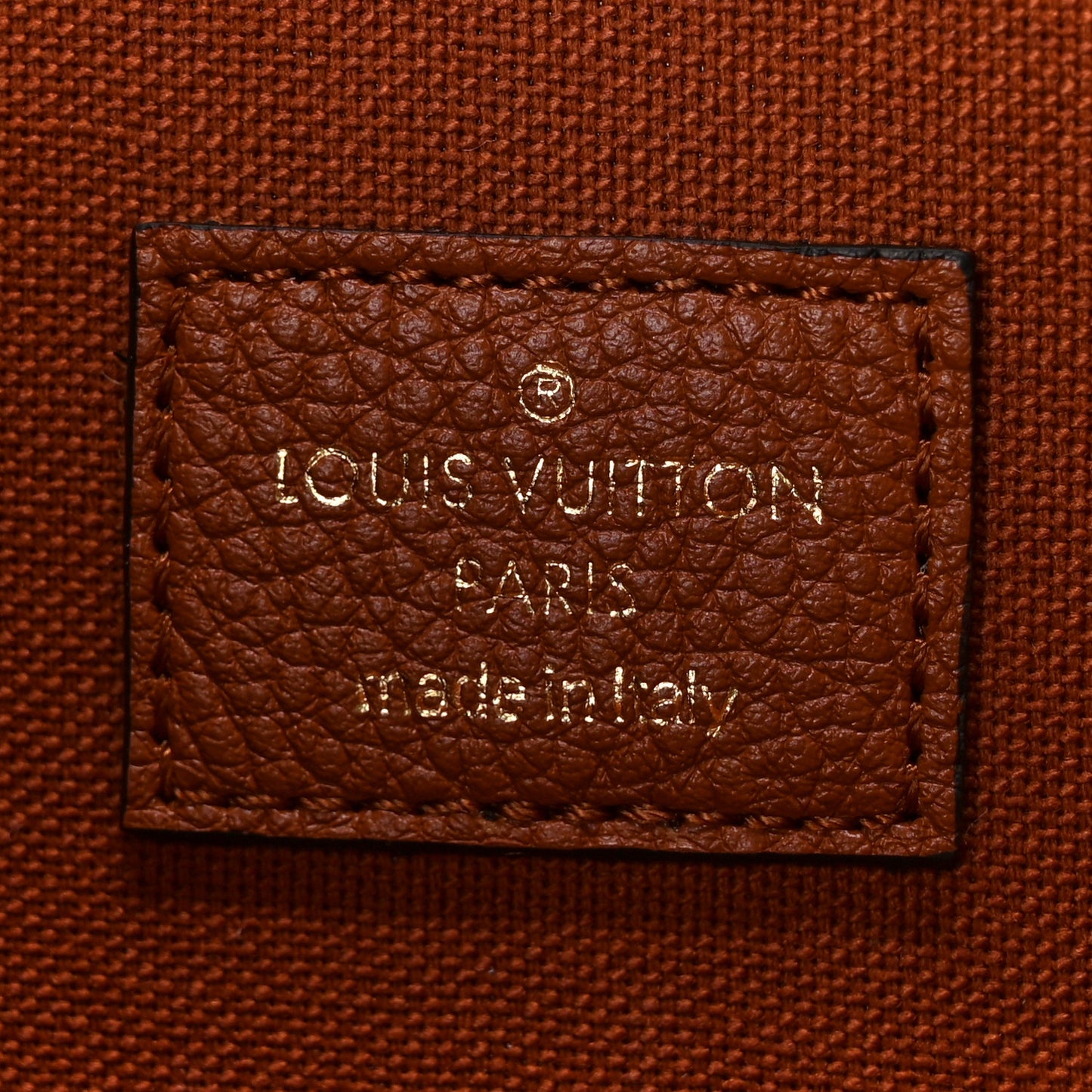 Empreinte Pochette Felicie Chain Wallet Cognac