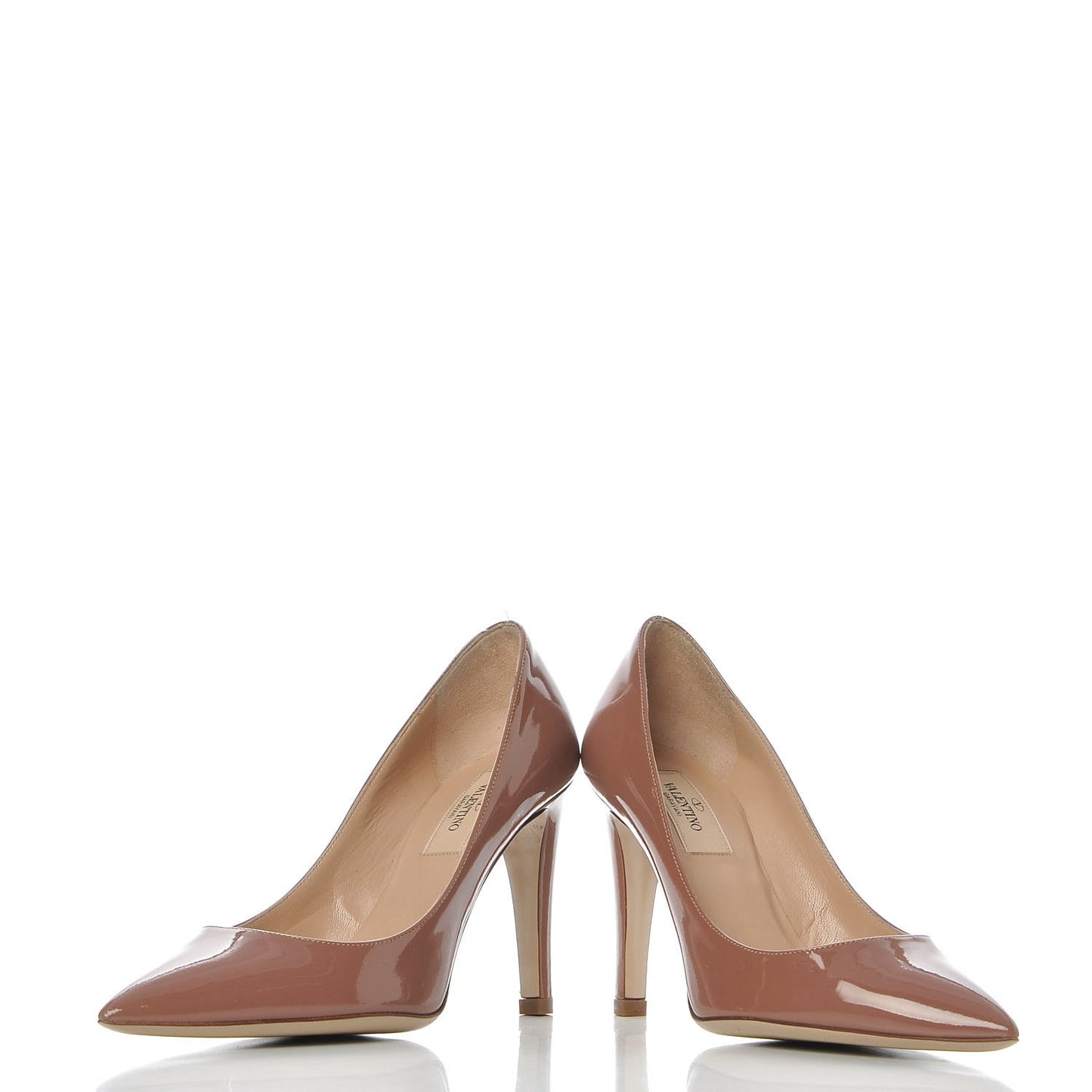 Patent Rockstud No Limit 95mm Pumps 36 Dahlia Rose