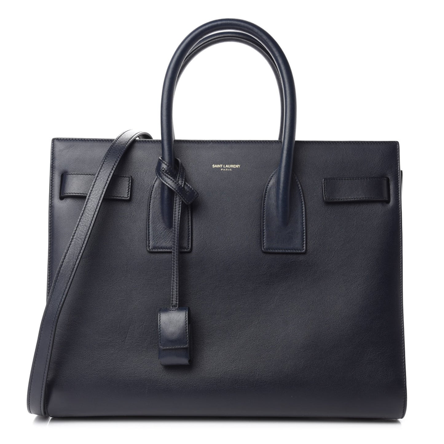 Calfskin Small Sac De Jour Navy