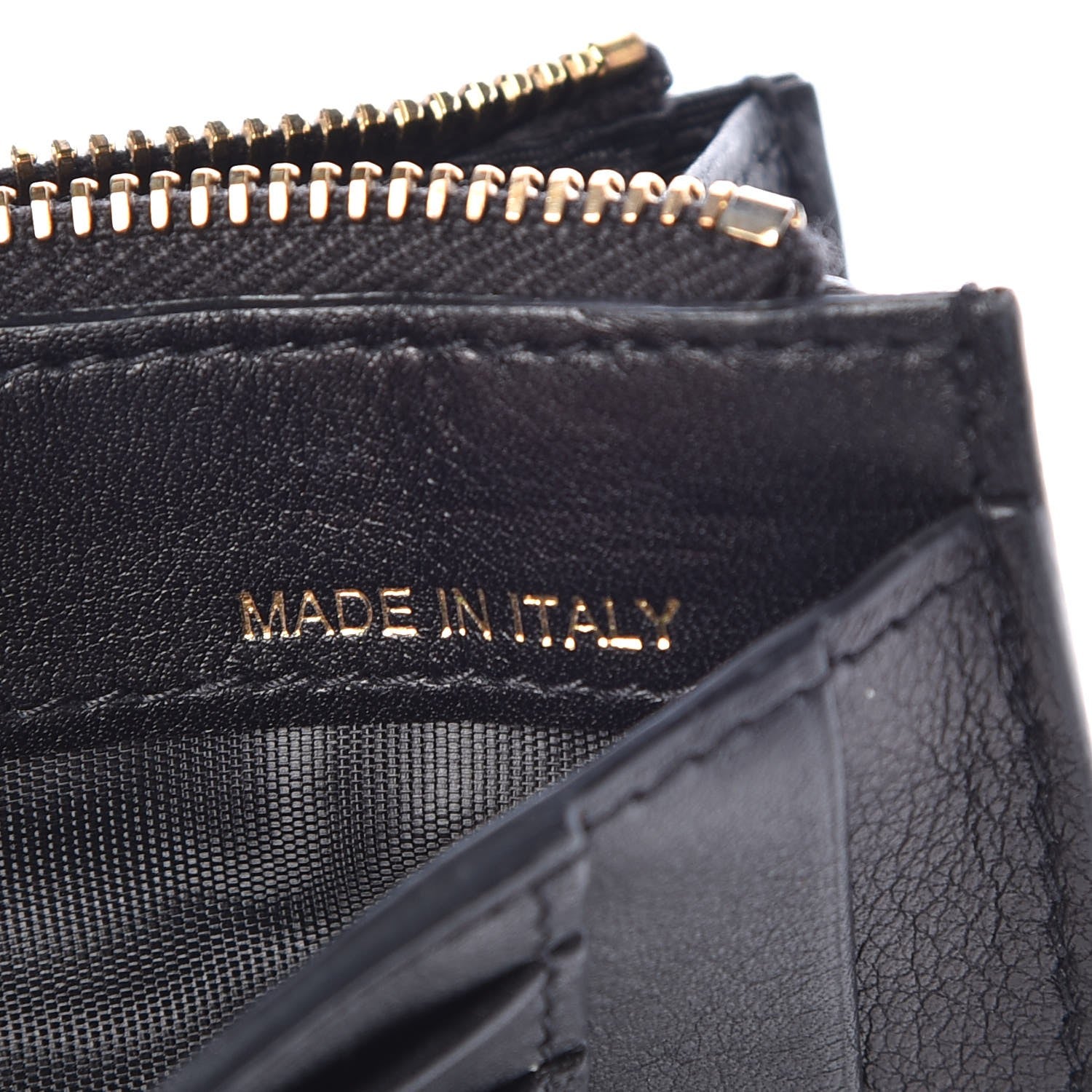 Valentino Garavani Vitello Rockstud Coin Case Card Holder Black 7 of 9