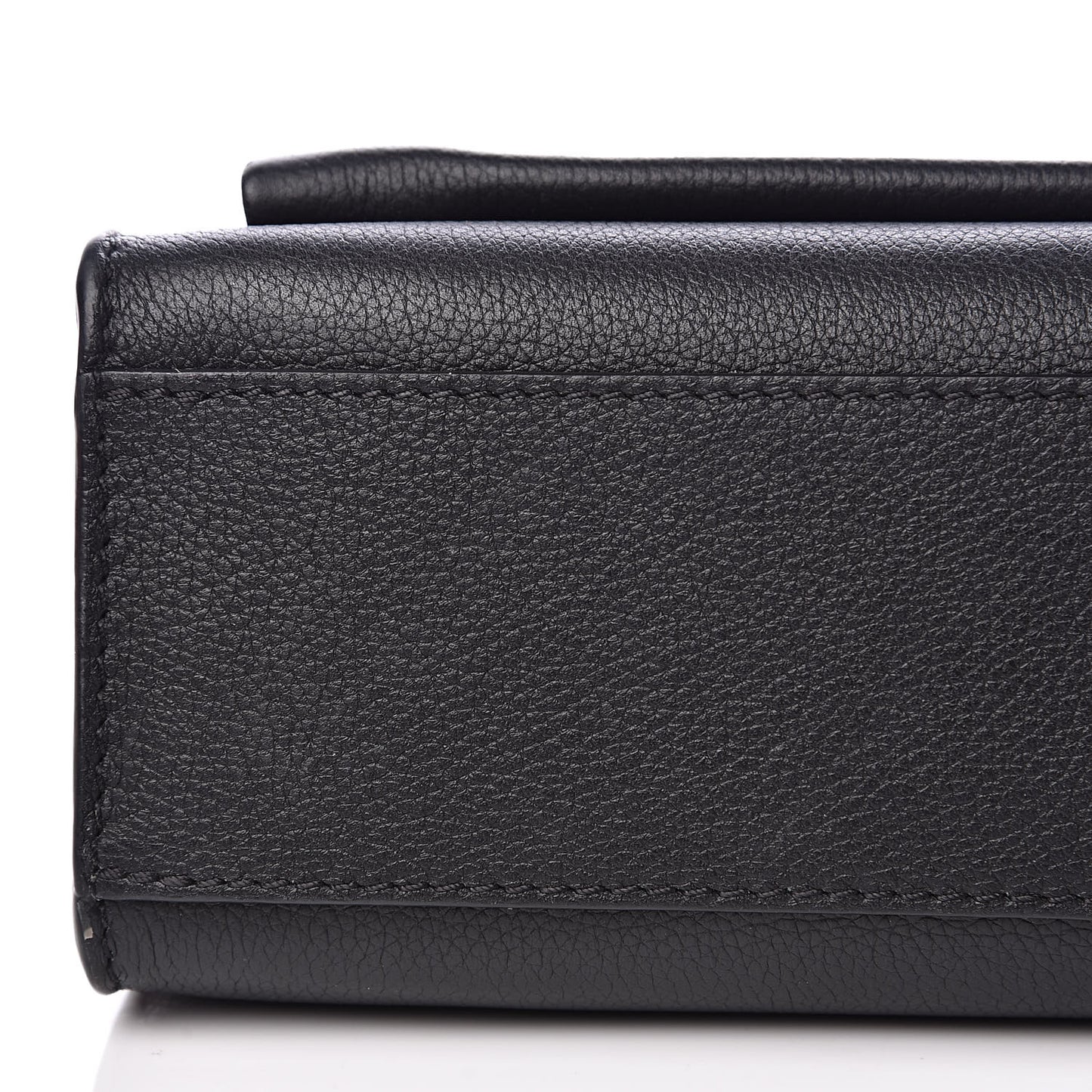 Soft Calfskin My Lockme Chain Bag BB Black