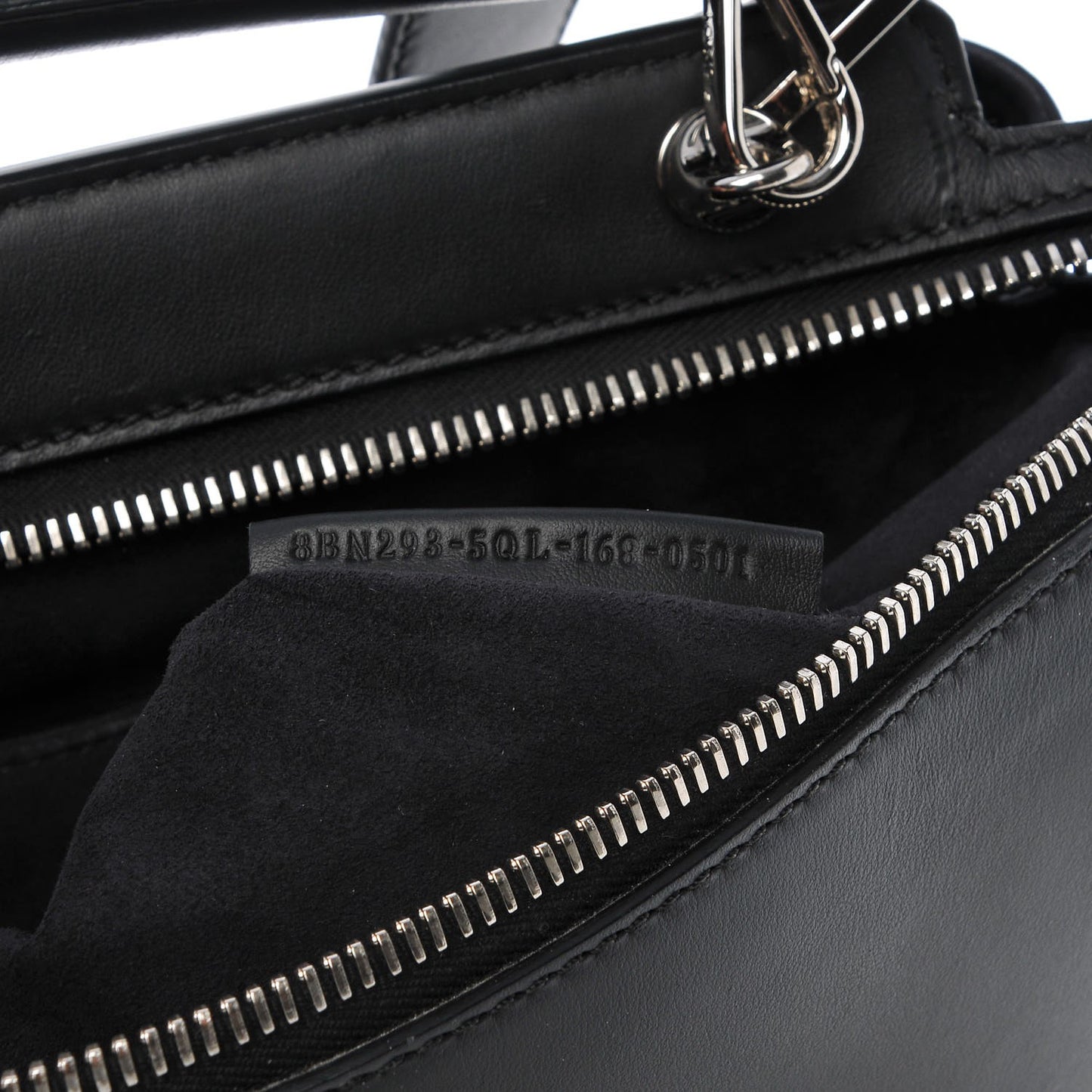 Vitello Baltico Dolce DotCom Satchel Black Blue Royal