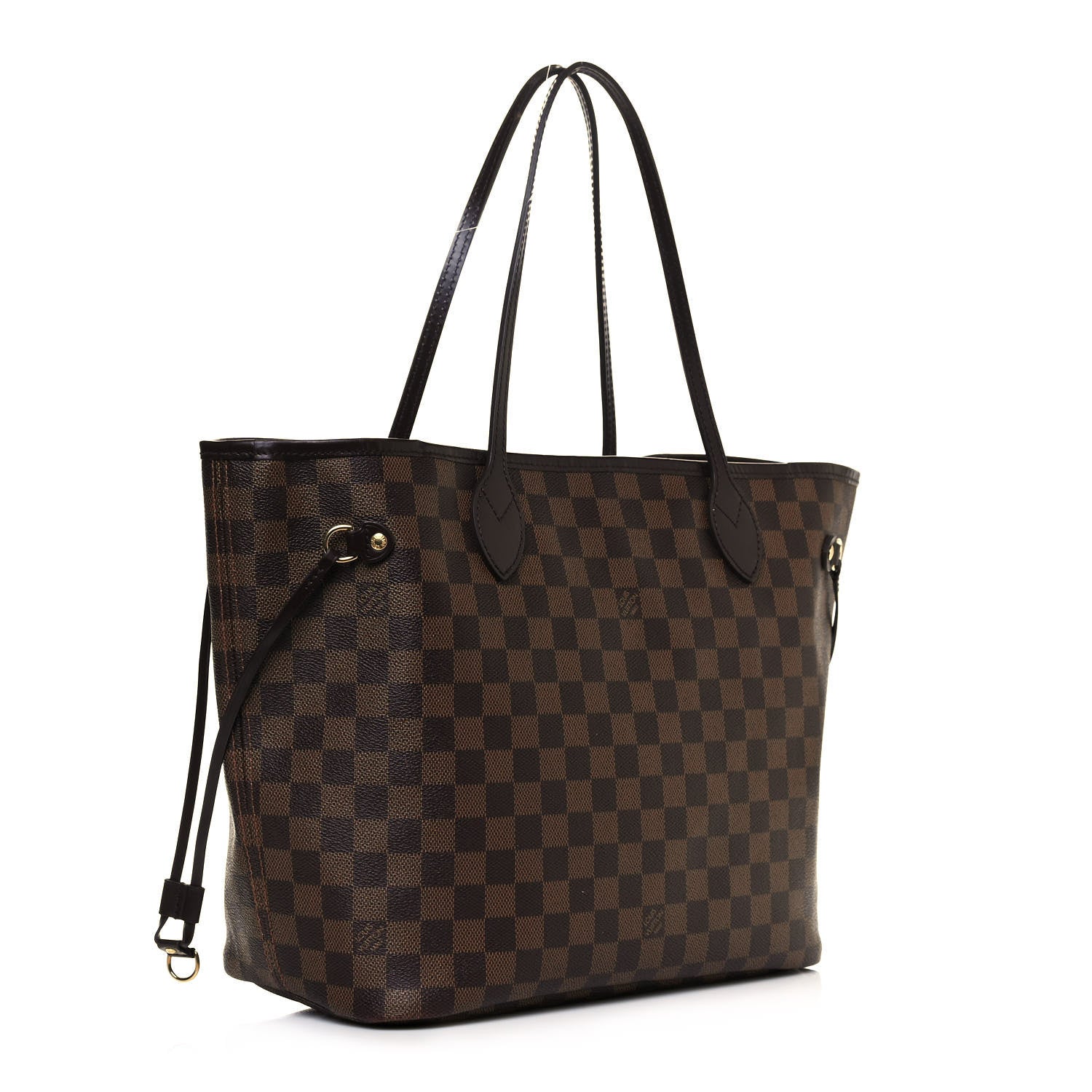 Louis Vuitton Damier Ebene Neo Neverfull MM Rose Ballerine 3 of 18