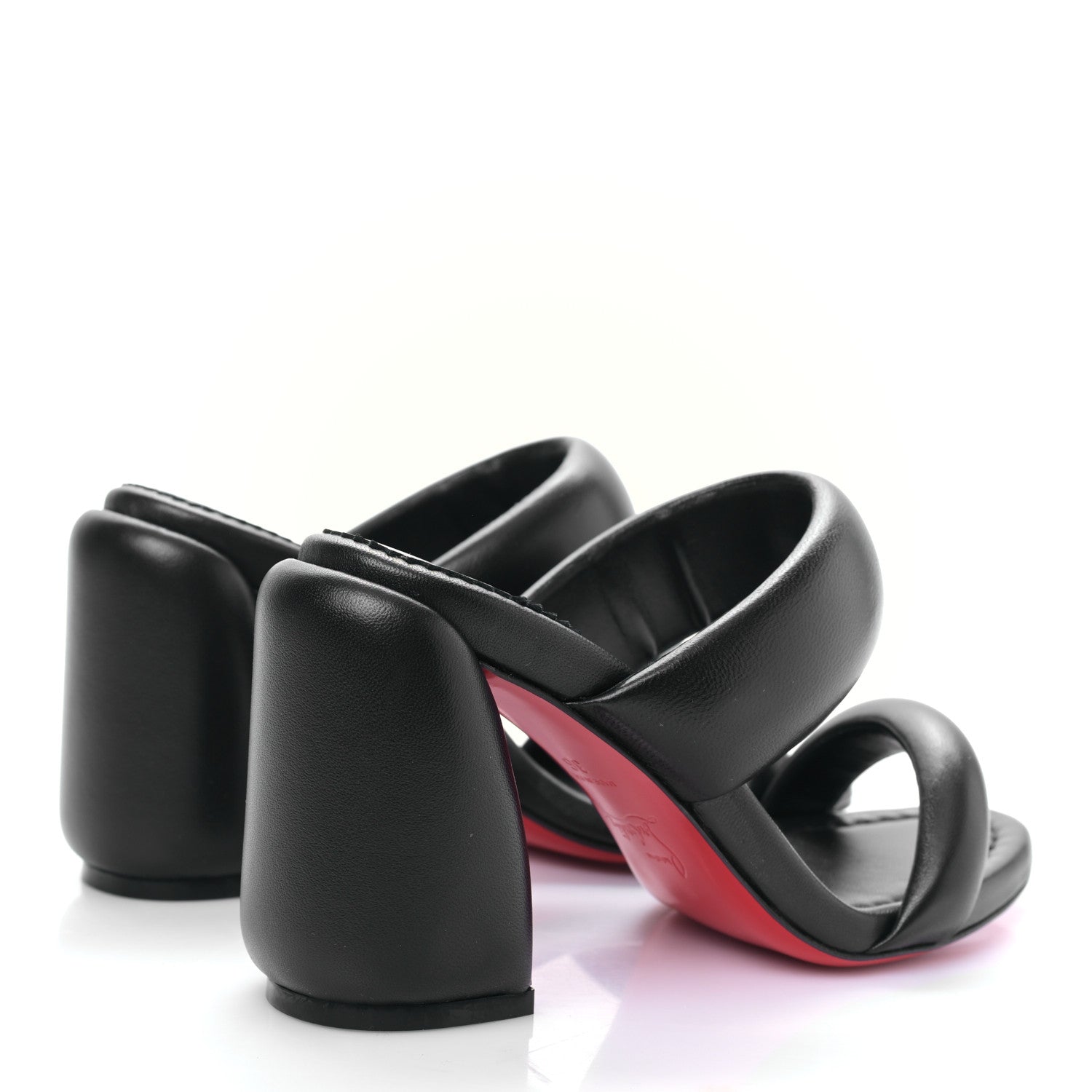 Christian Louboutin Nappa Inflama Sab 85 Sandals 36 Black 5 of 8