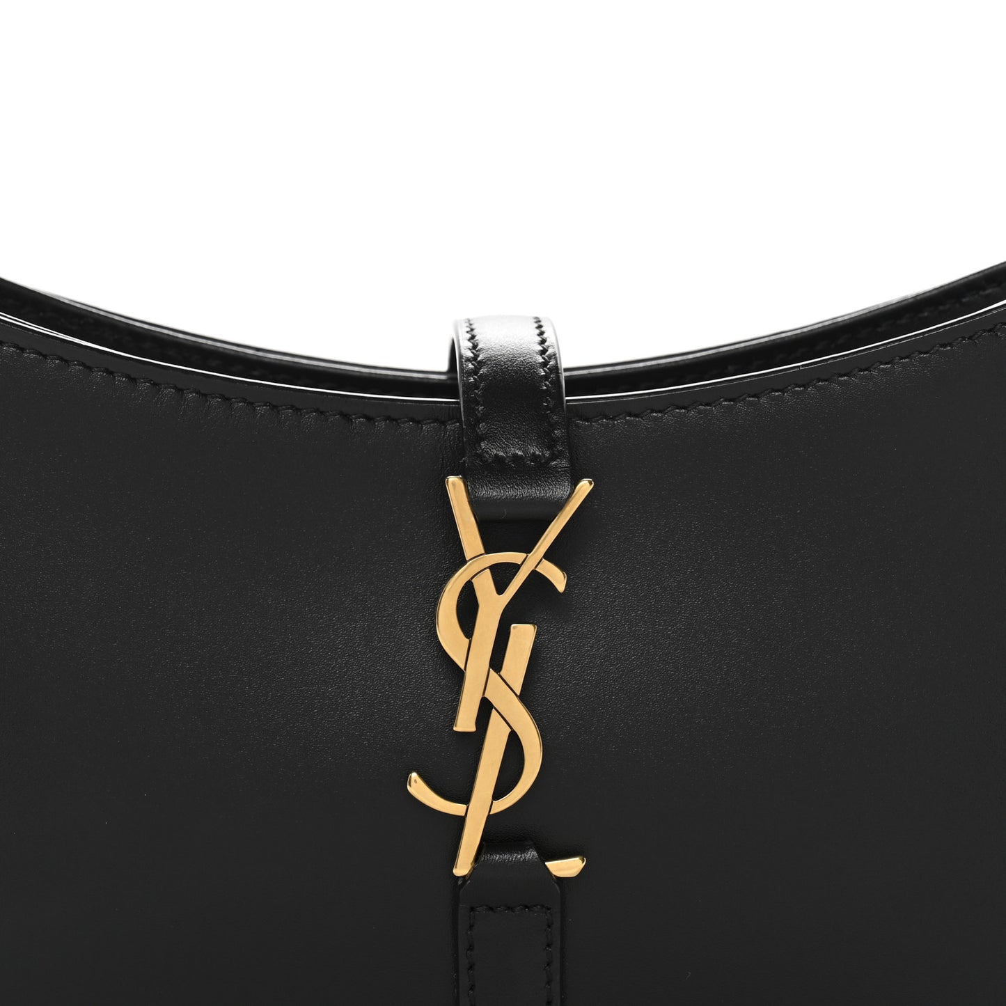 Smooth Calfskin Le 5 A 7 Mini Hobo Black
