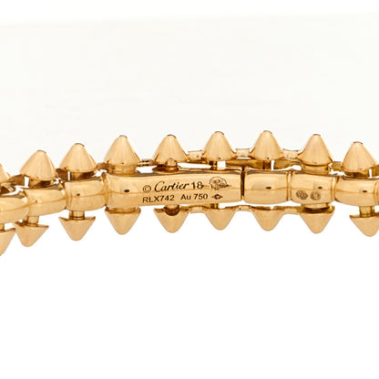 Cartier 18K Pink Gold Medium Clash De Cartier Bracelet 18 4 of 5