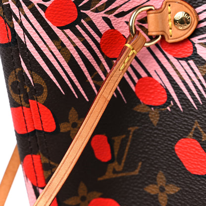 Louis Vuitton Monogram Jungle Dots Neo Neverfull MM Sugar Pink Poppy 16 of 17